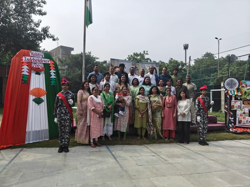Independence Day Celebrations at Amity International School Mayur Vihar